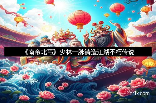 《南帝北丐》少林一脉铸造江湖不朽传说